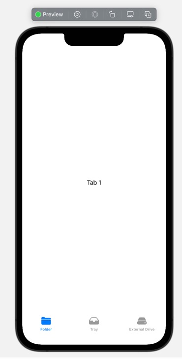 Display on iPhone