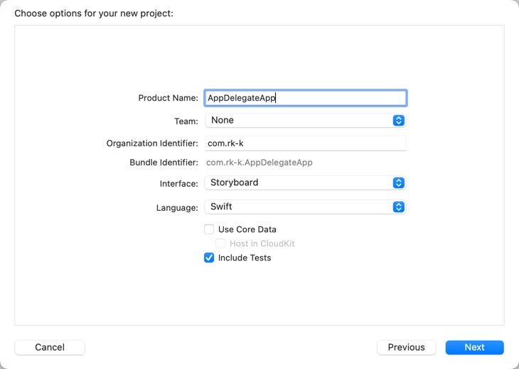 Project Option