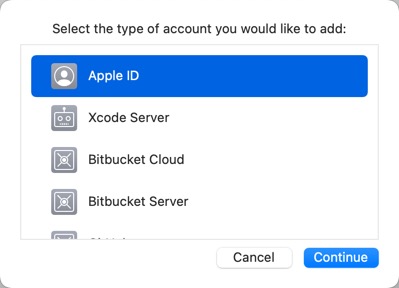 Select the "Apple ID"