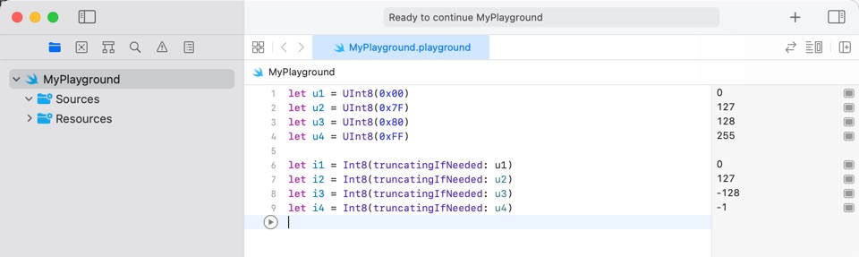 Check with Playground
